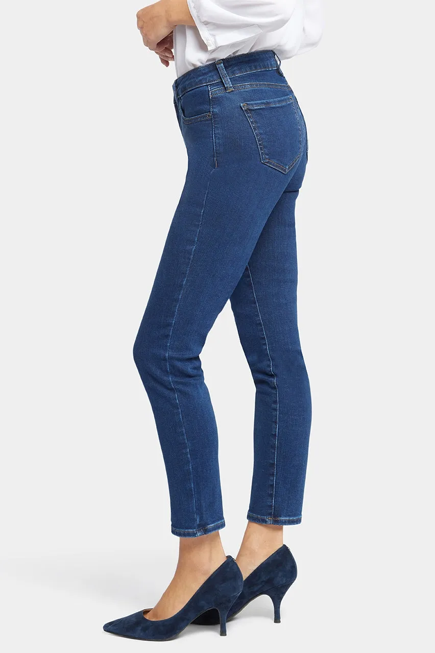Alina Ankle Medium Blue Premium Denim | Quinn