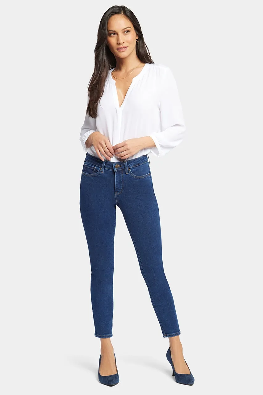 Alina Ankle Medium Blue Premium Denim | Quinn