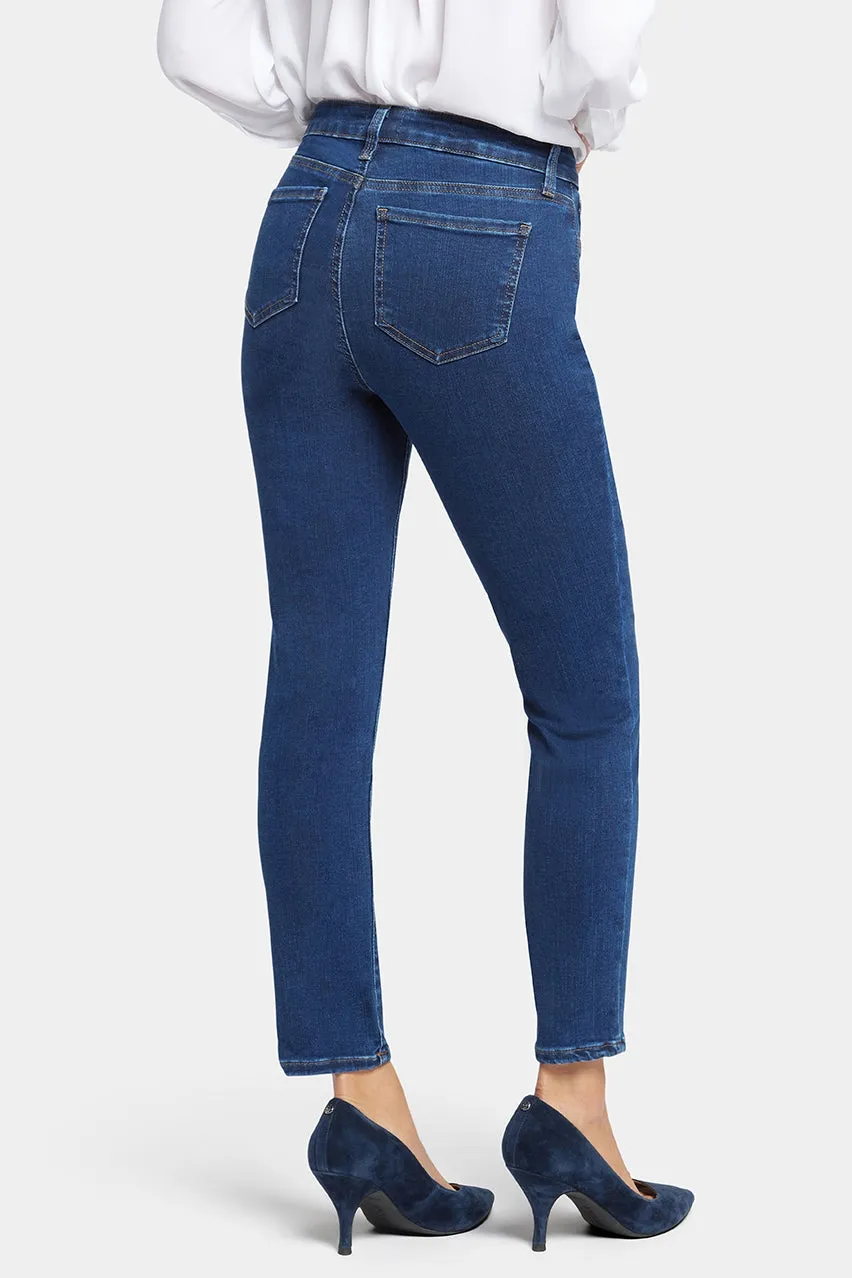 Alina Ankle Medium Blue Premium Denim | Quinn