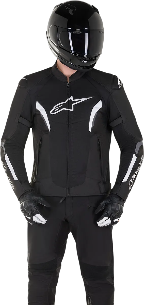 ALPINESTARS AST Air v2 Jacket - Black/White - 4XL 3306121-12-4X