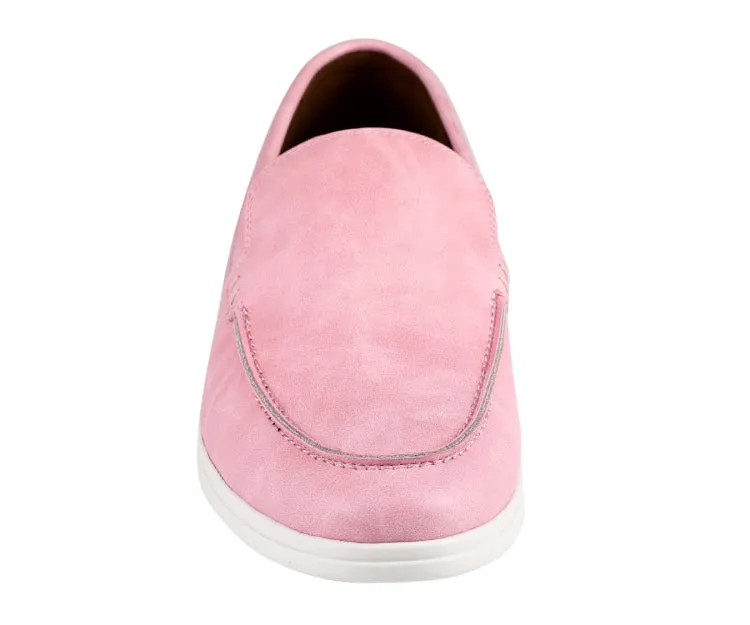 Amali Deniz Pink Slip On Loafers Men’s Vegan