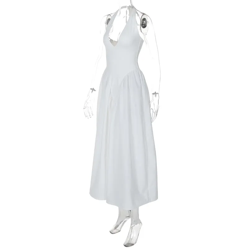 Amozae-Christmas Outfits New Year's Eve Dress Night Out Club Dresses cute winter outfits Miraya A-Line Maxi Dress