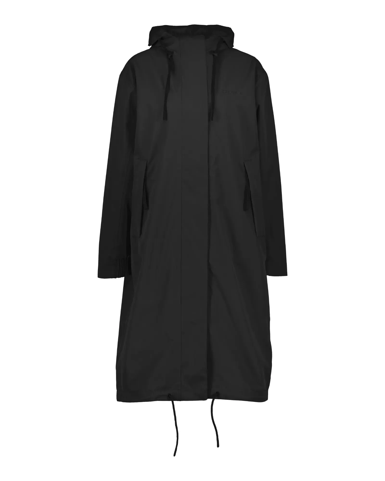 Astrid Long Parka - Black