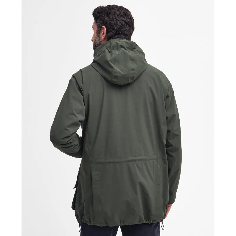 Barbour Swinton Mens Waterproof Shooting Jacket - Olive