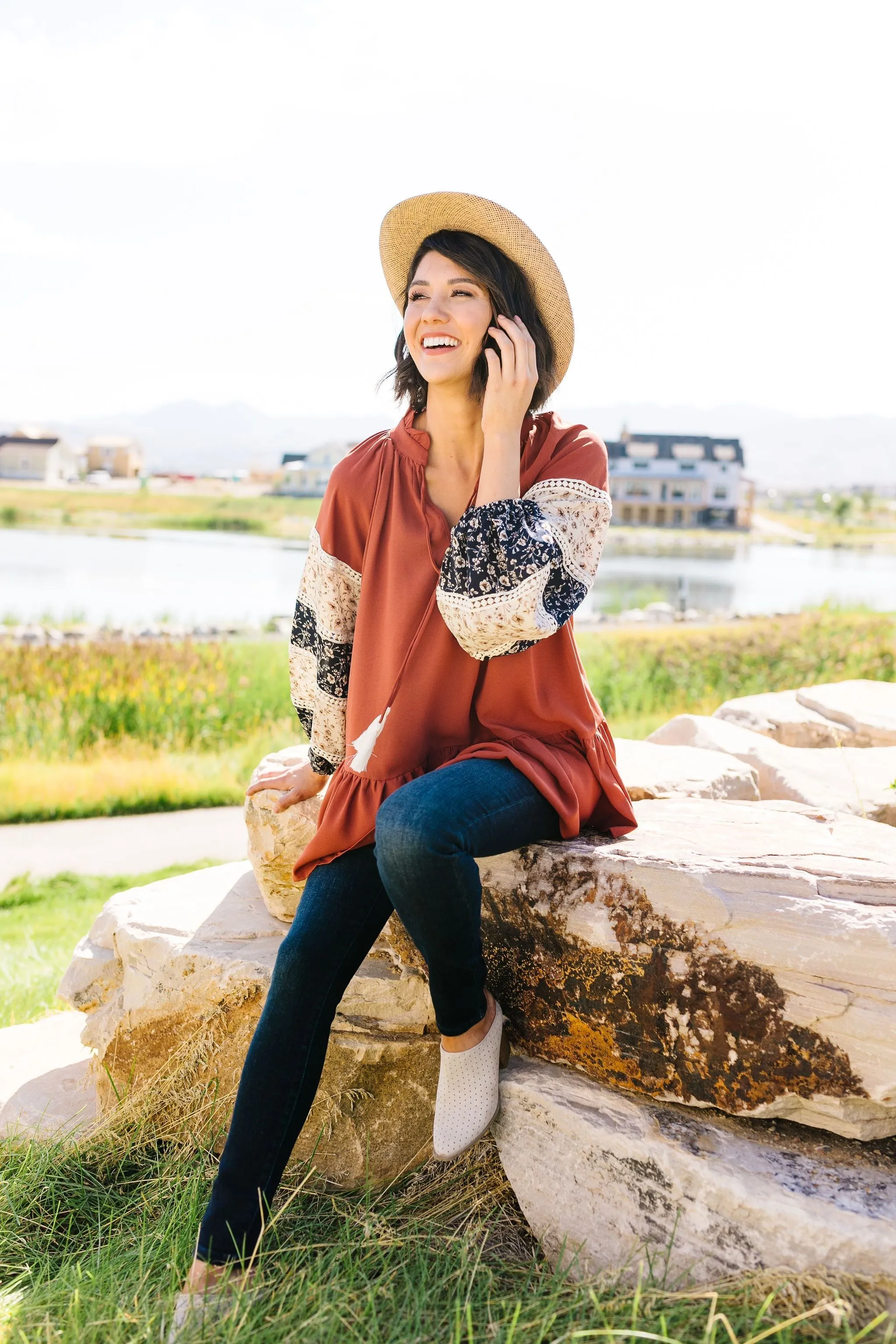 Beyond Boho Blouse