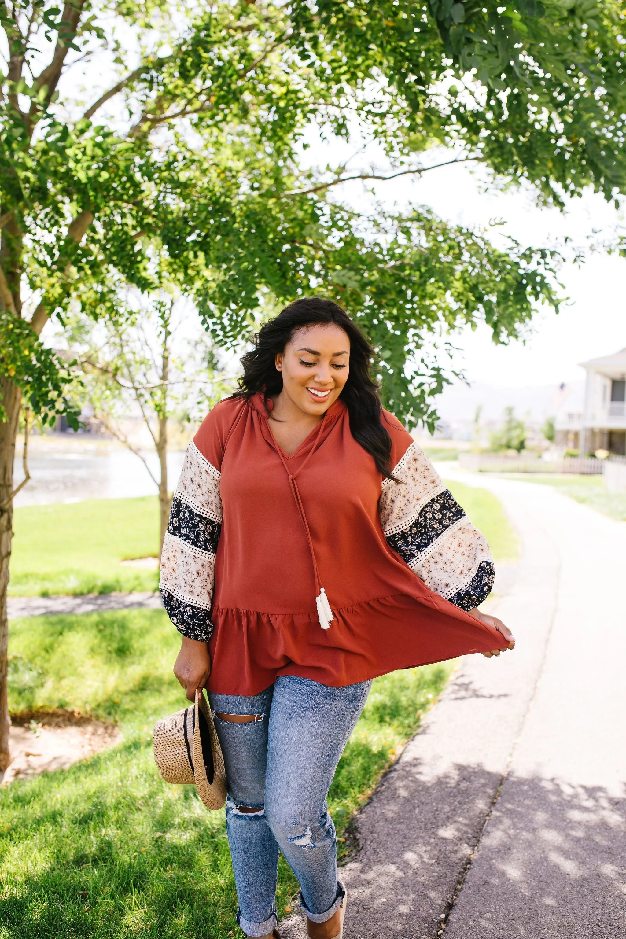 Beyond Boho Blouse