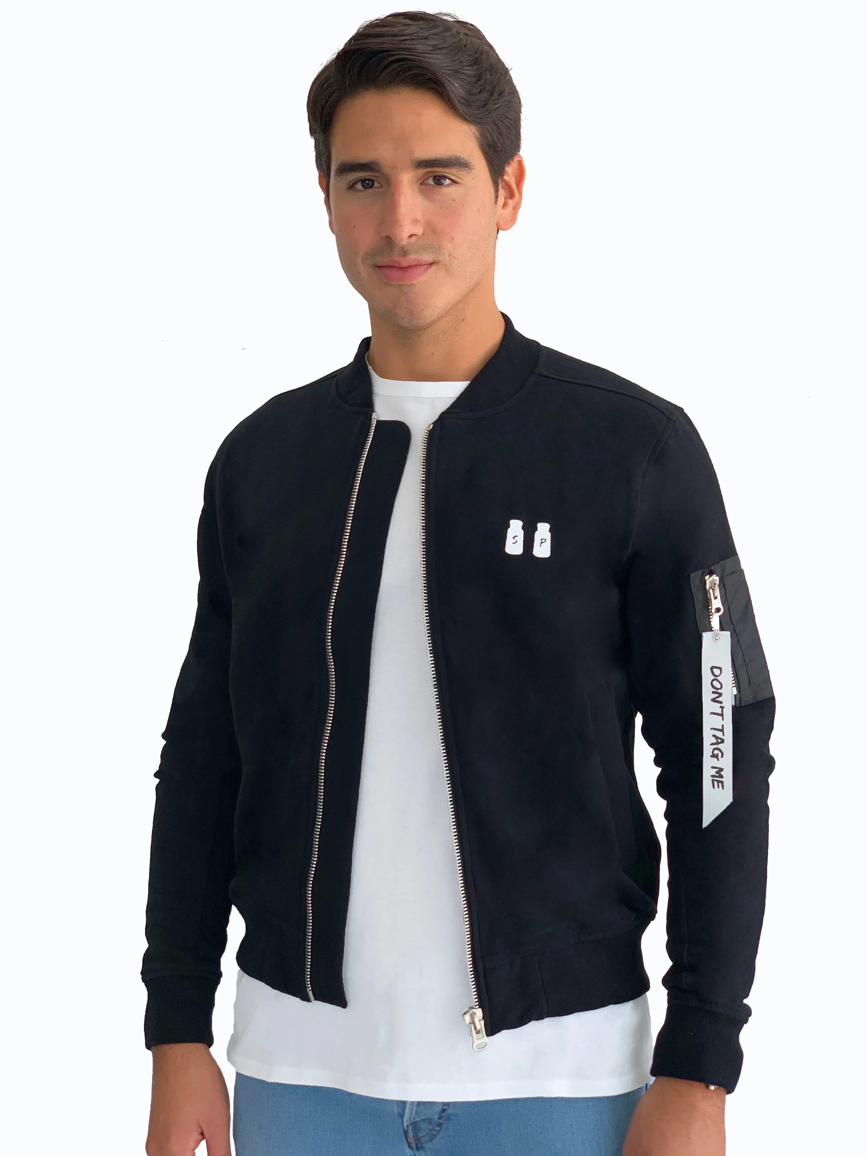 Black Bomber Jacket