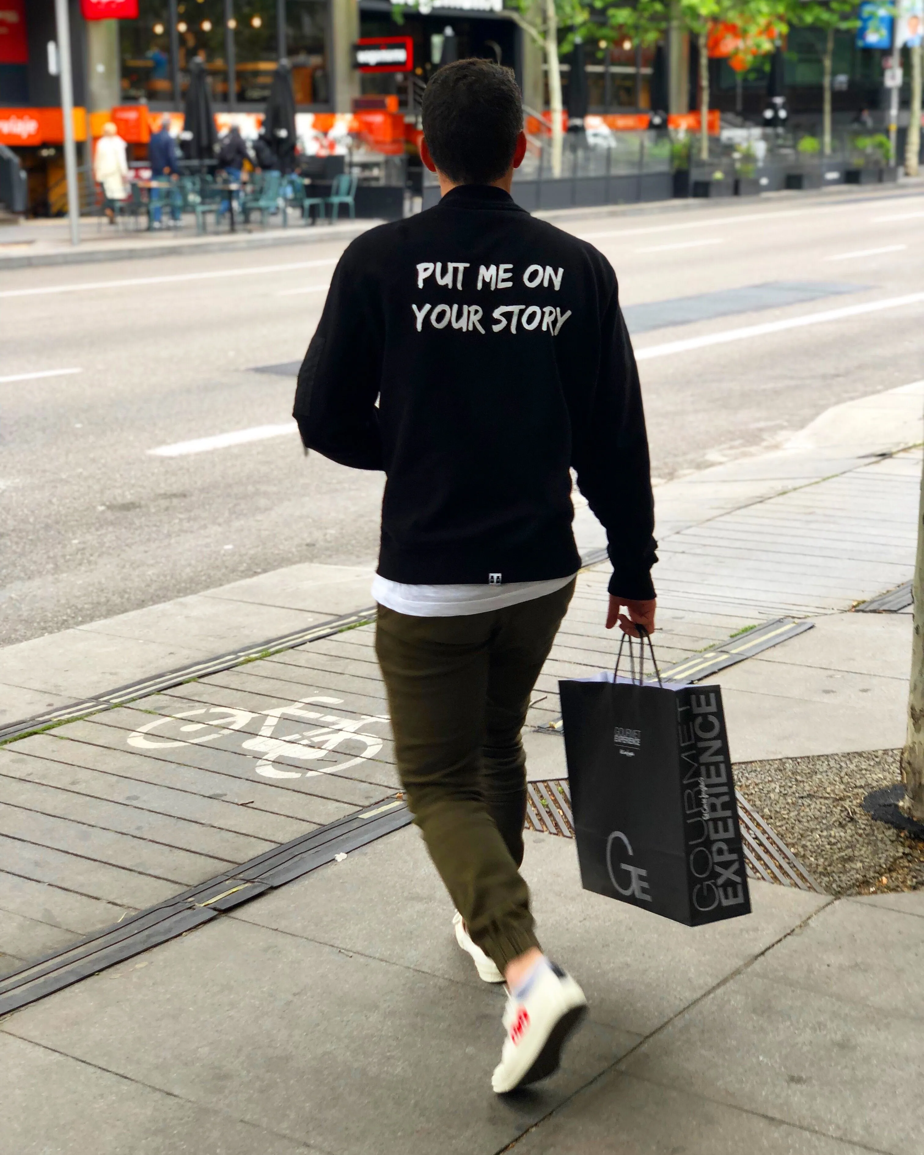 Black Bomber Jacket