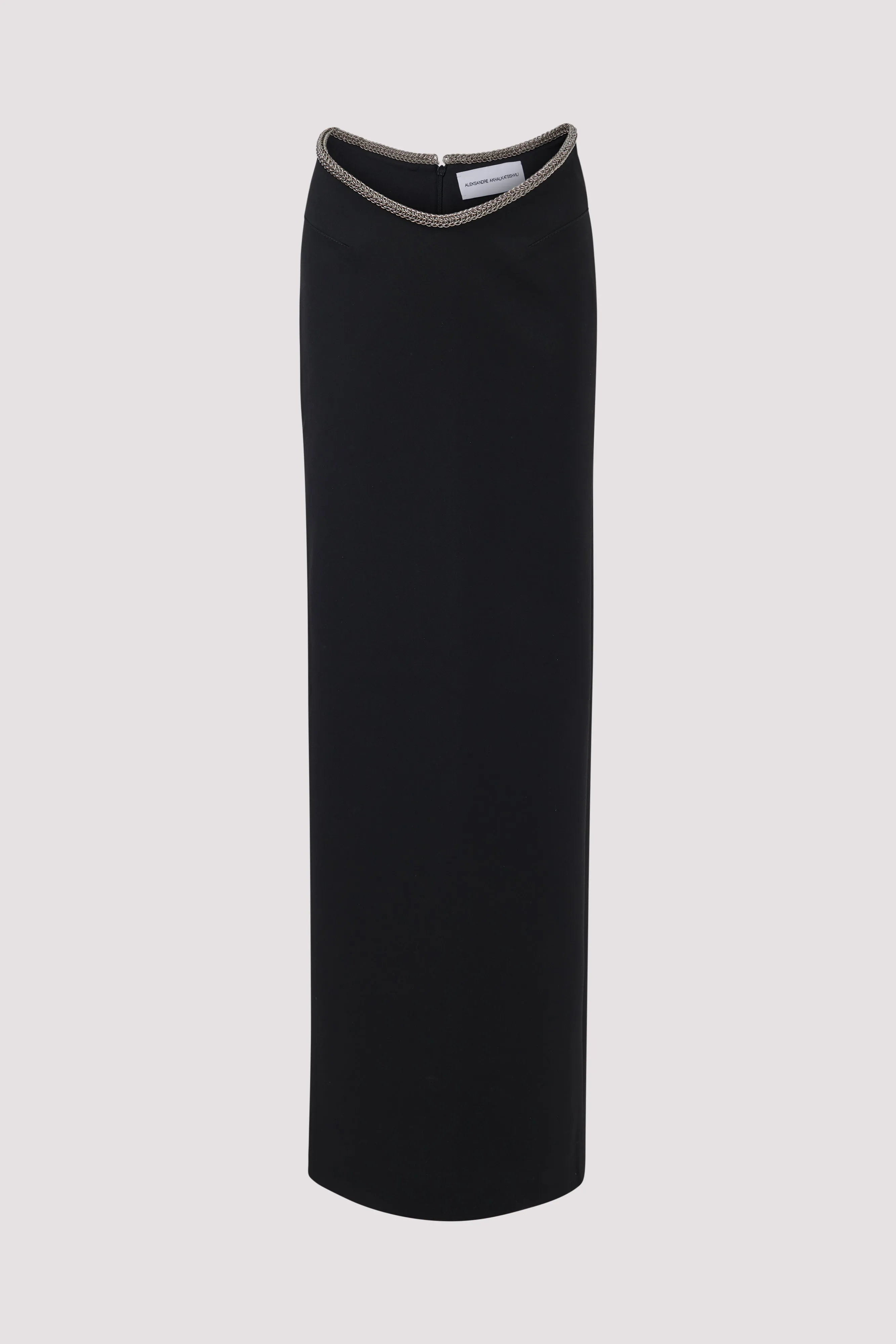 Black Chain Maxi Skirt