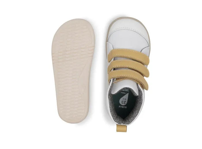 Bobux I Walk Hi Court White   Send Trainers