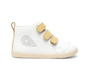 Bobux I Walk Hi Court White   Send Trainers