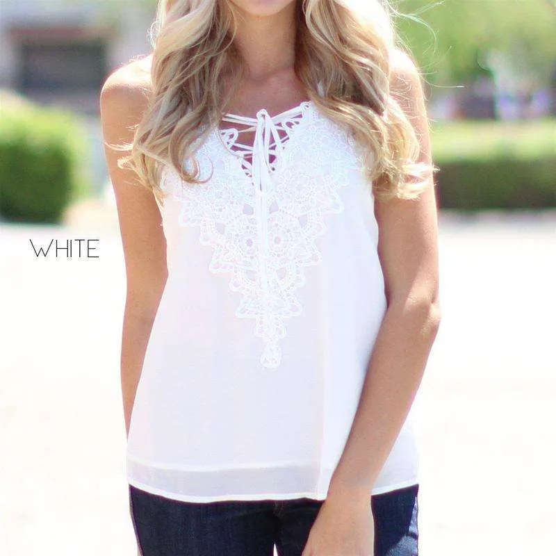 Boho Lace Top