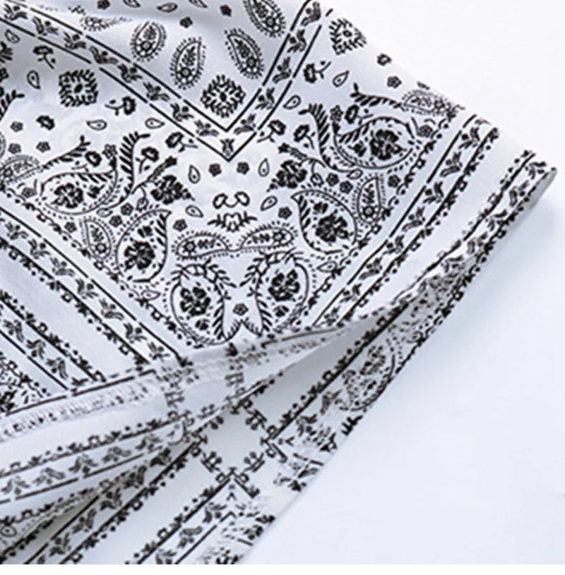 Boho Tops for Women, Boho Tops for Women, Boho Blouse, Marie in Black and White