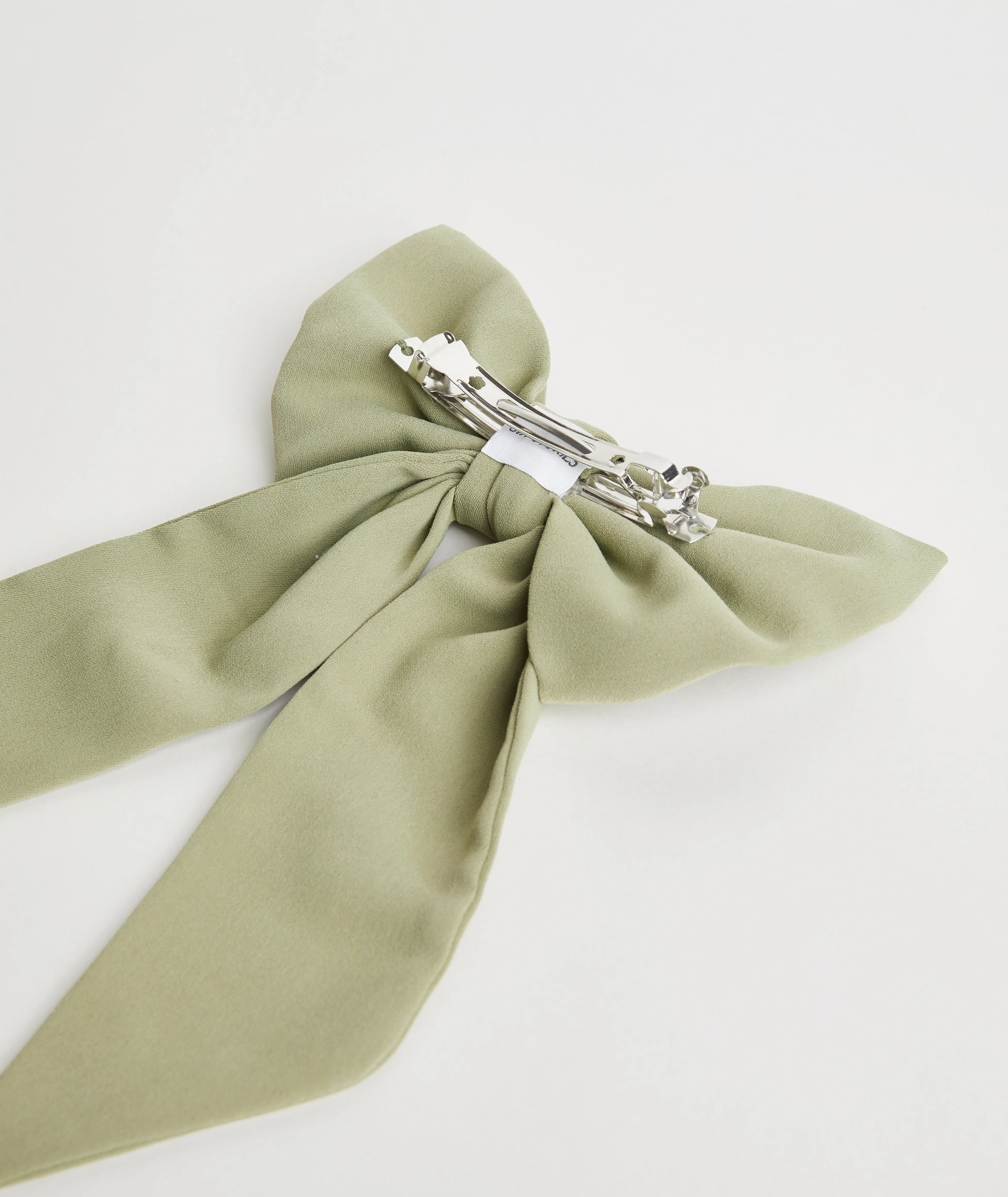 Bow Crepe Hair Clip