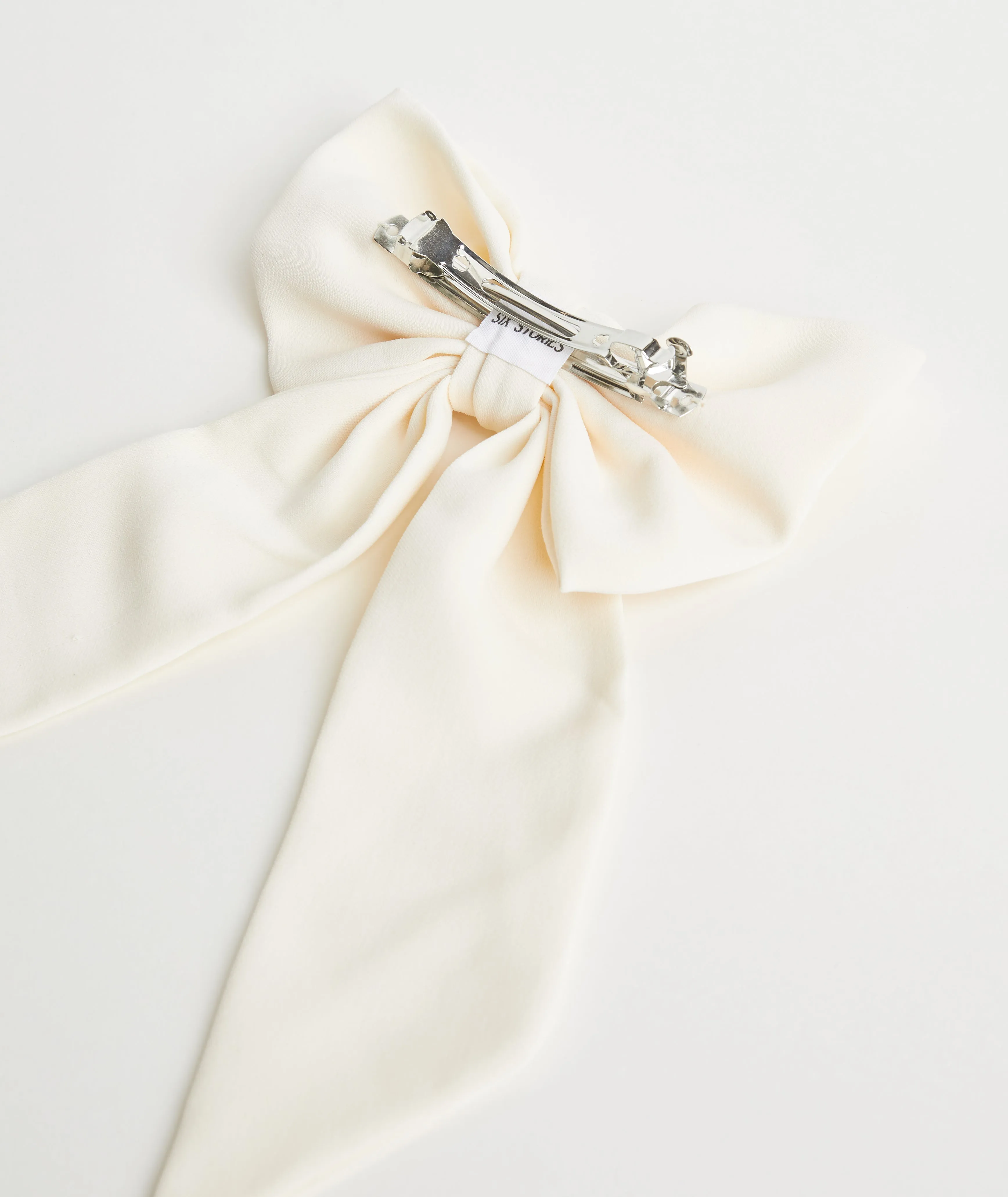 Bow Crepe Hair Clip