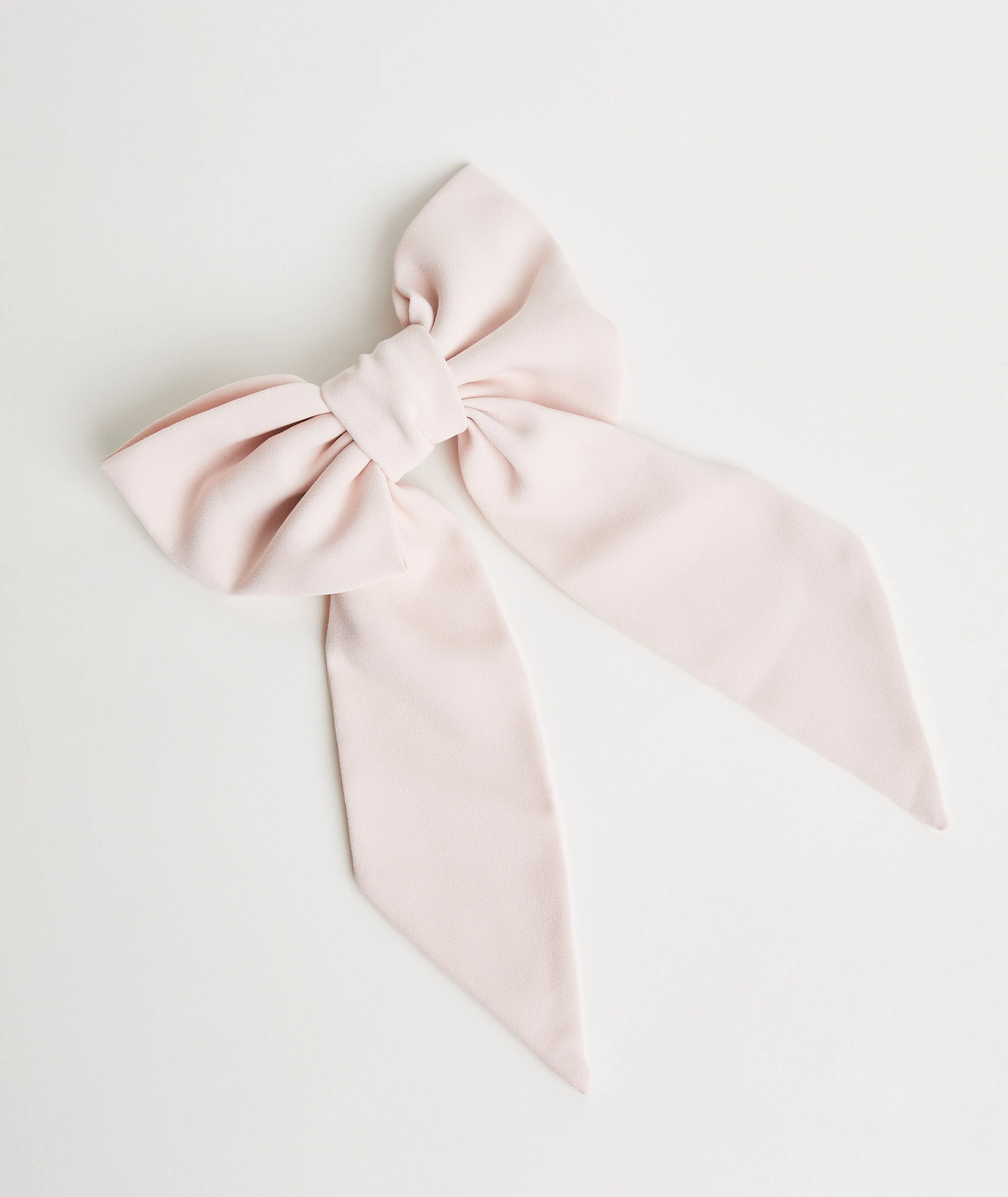 Bow Crepe Hair Clip