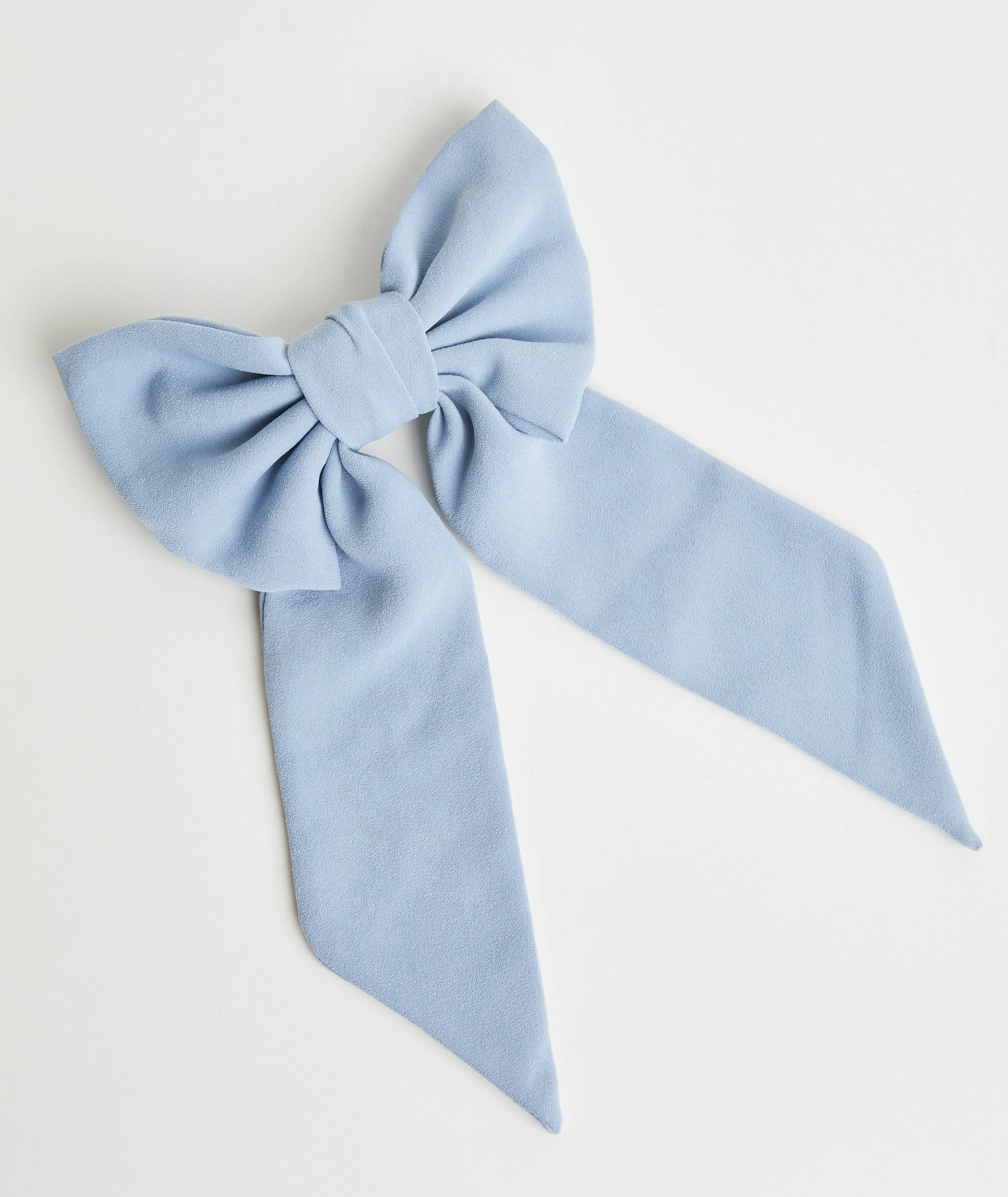 Bow Crepe Hair Clip