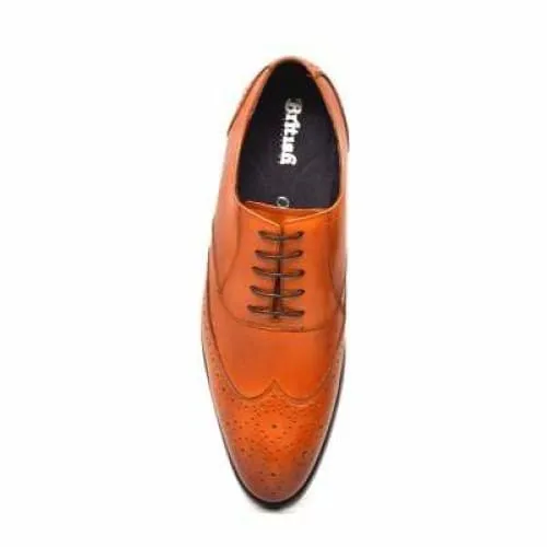 British Walkers Adam Men's Cognac Leather Loafers