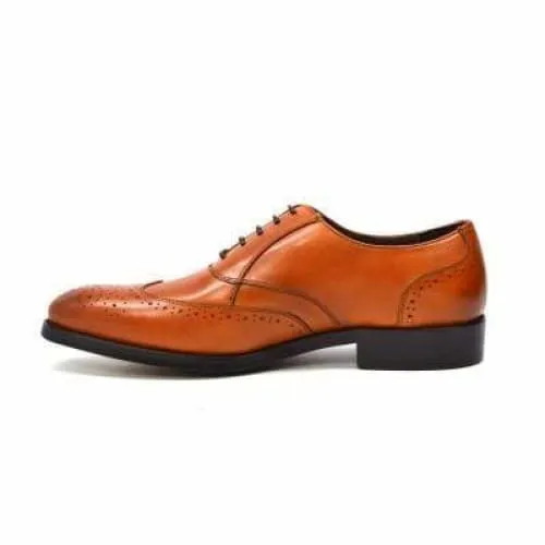 British Walkers Adam Men's Cognac Leather Loafers