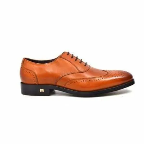 British Walkers Adam Men's Cognac Leather Loafers