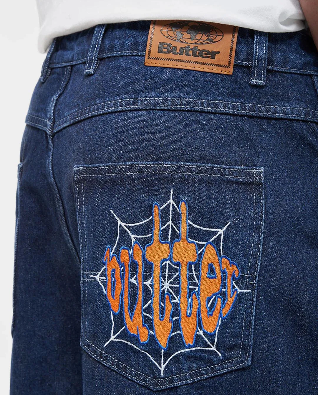Butter Goods - Spider Denim Jeans - Dark Indigo