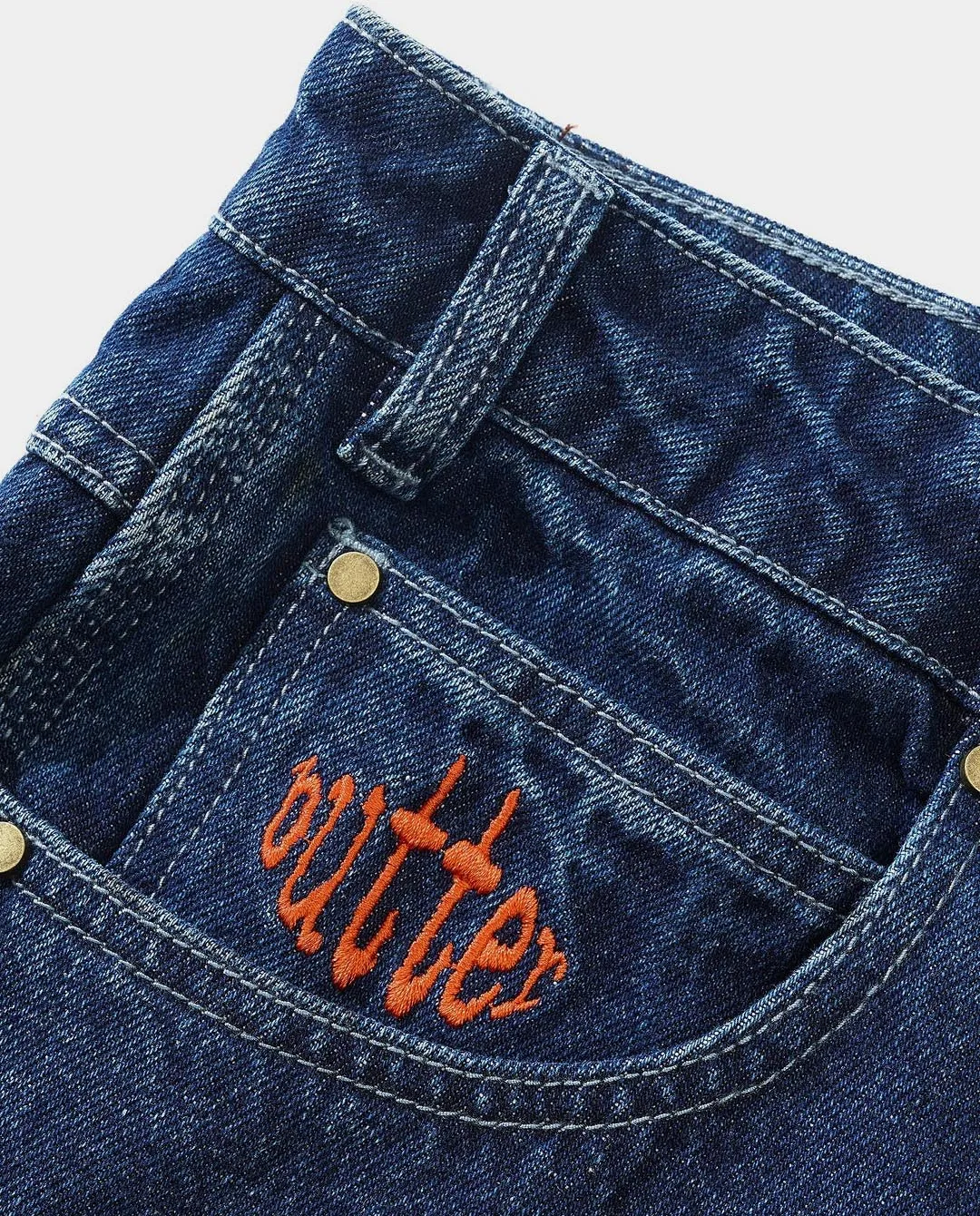 Butter Goods - Spider Denim Jeans - Dark Indigo