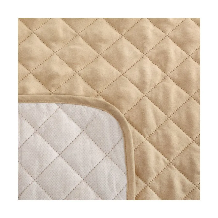 Charlies Cosy Cover Quilted Sofa Cover Protector For Loveseat