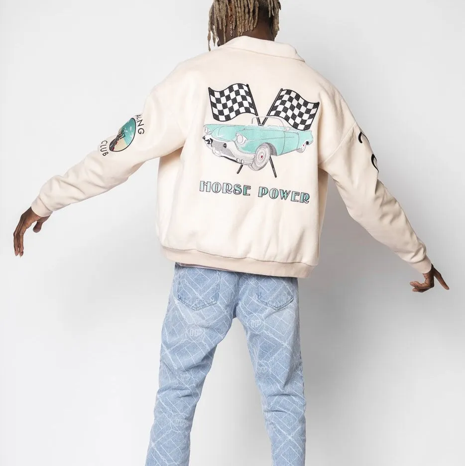 Classic car casual street retro jacket