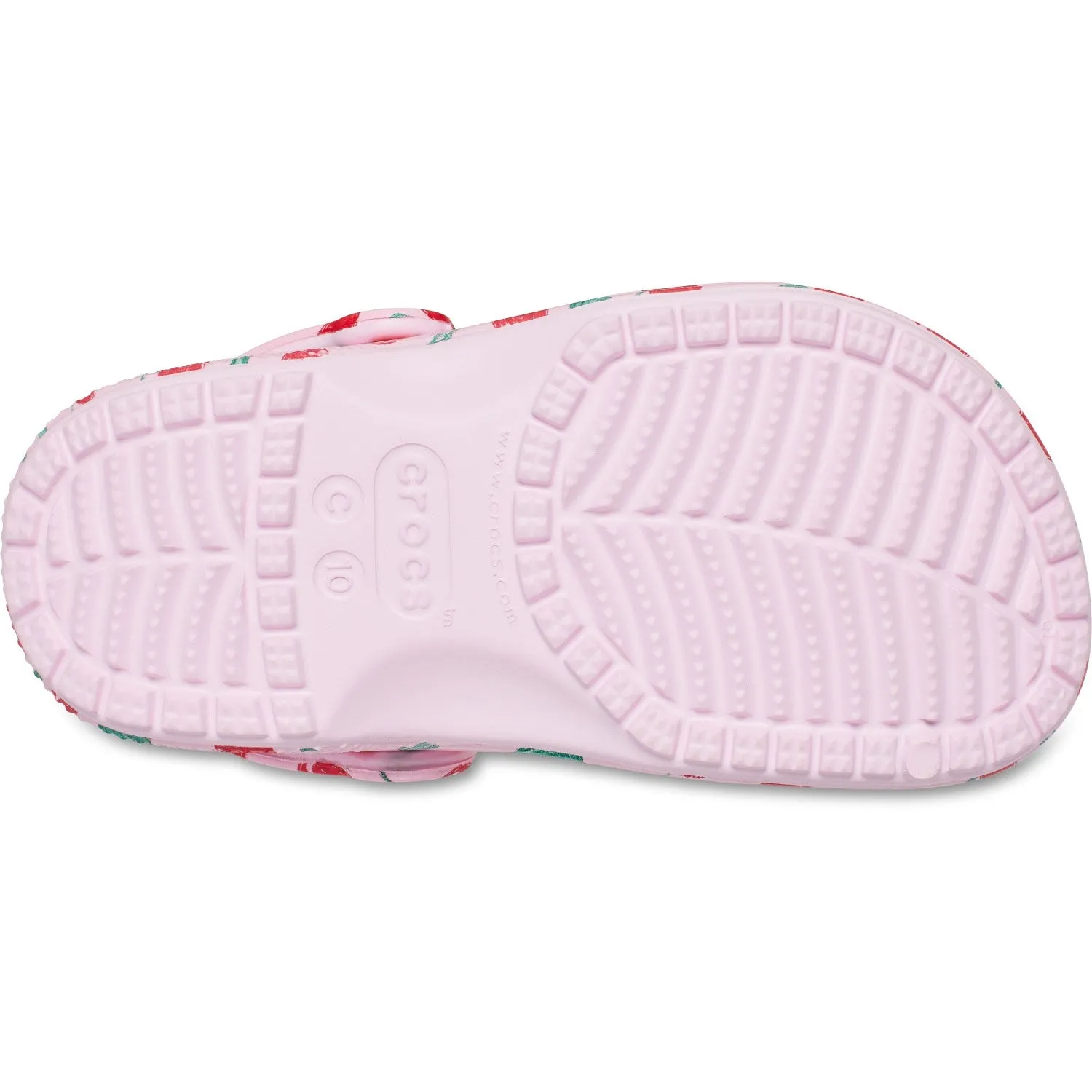 Crocs Pink Milk Classic Fresh Fruits Clog