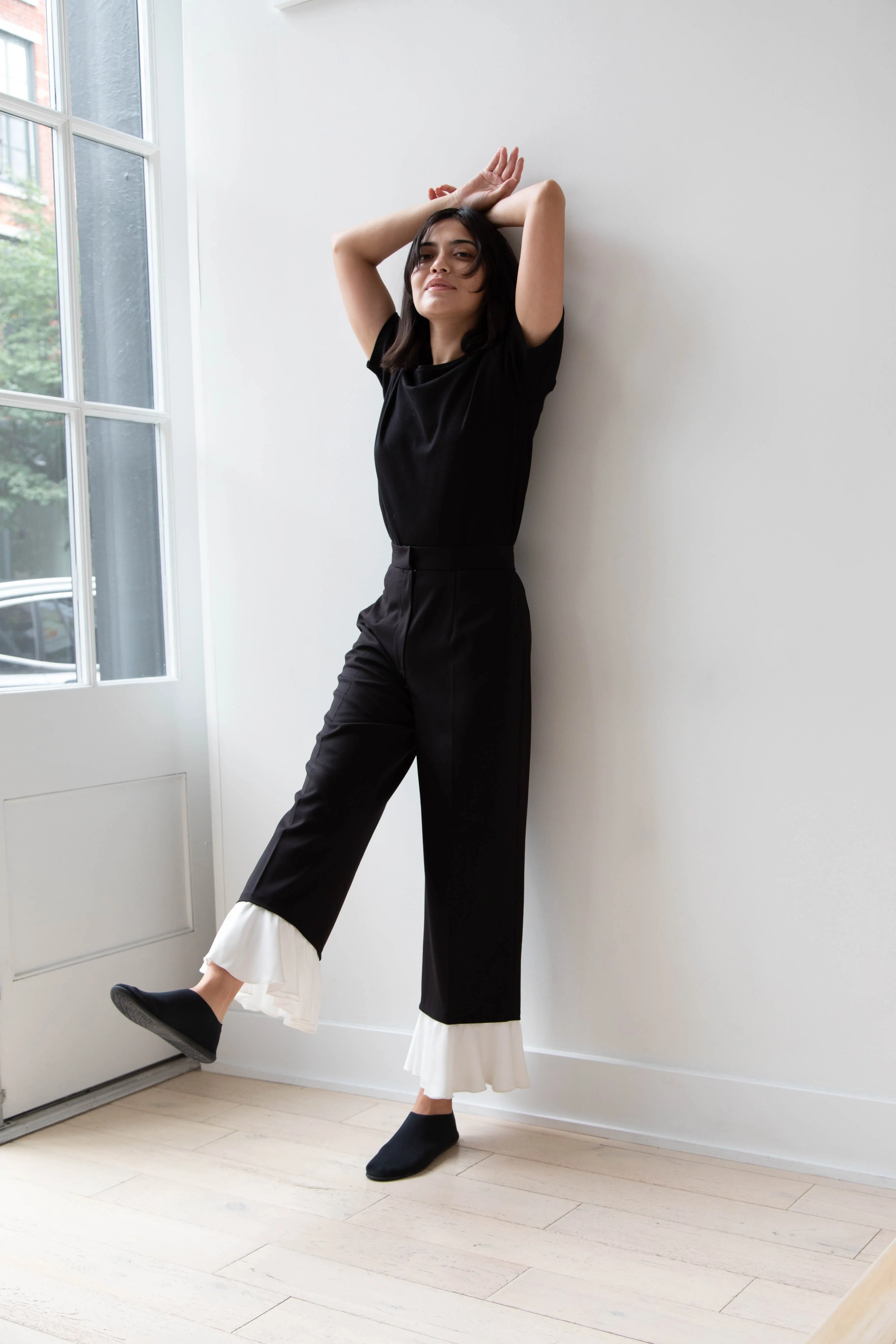 Delegan | Mateo Pants in Black