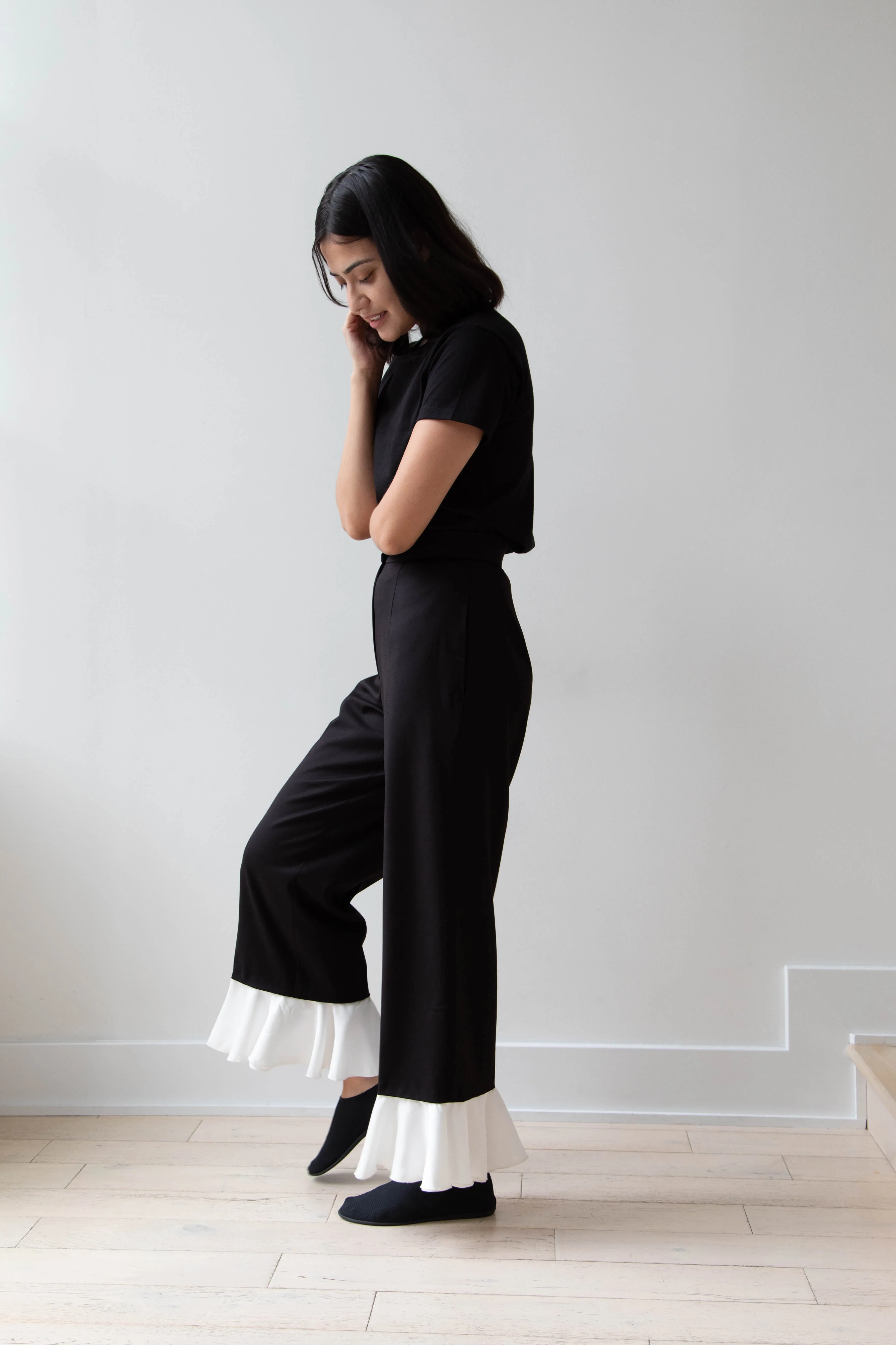 Delegan | Mateo Pants in Black