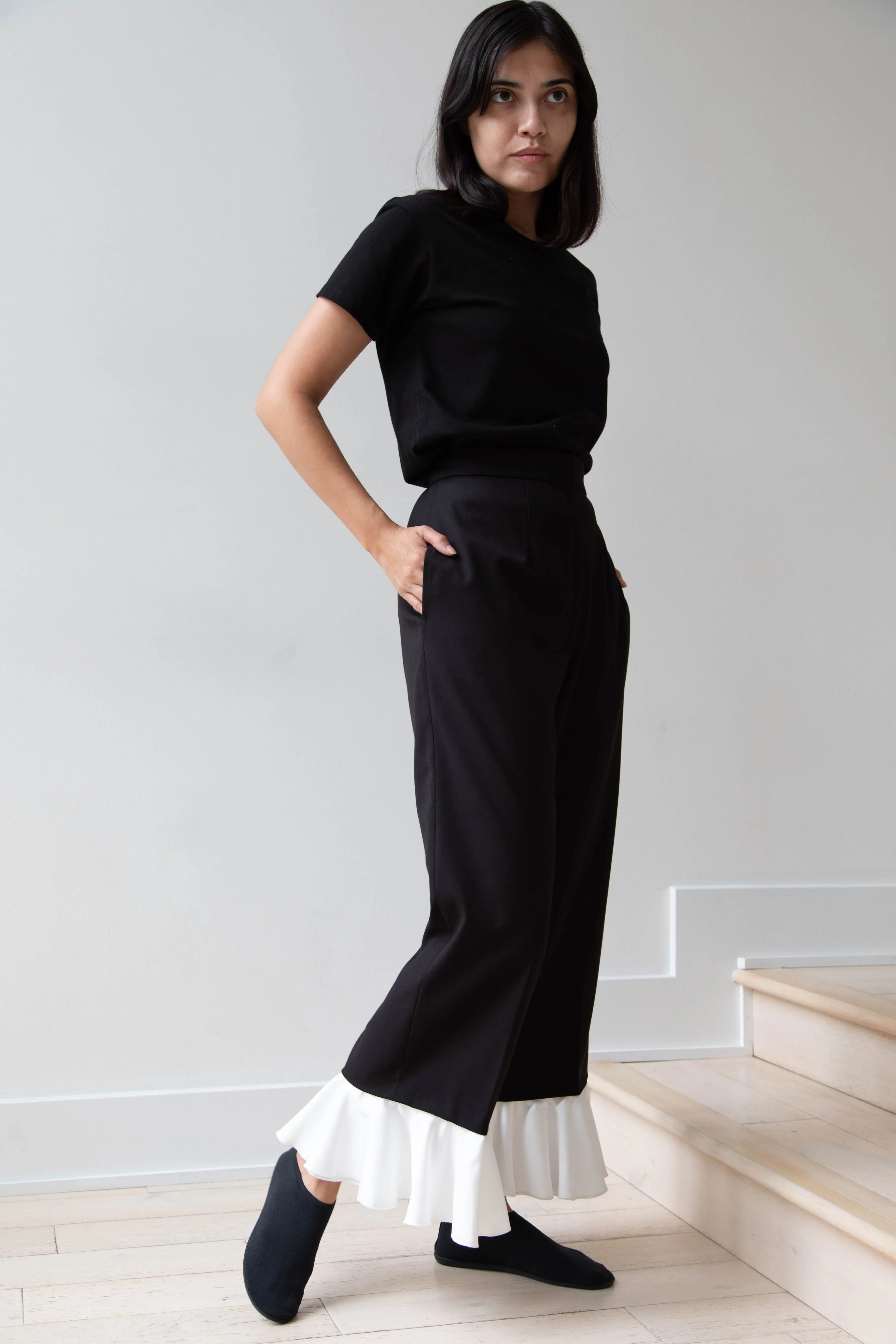 Delegan | Mateo Pants in Black