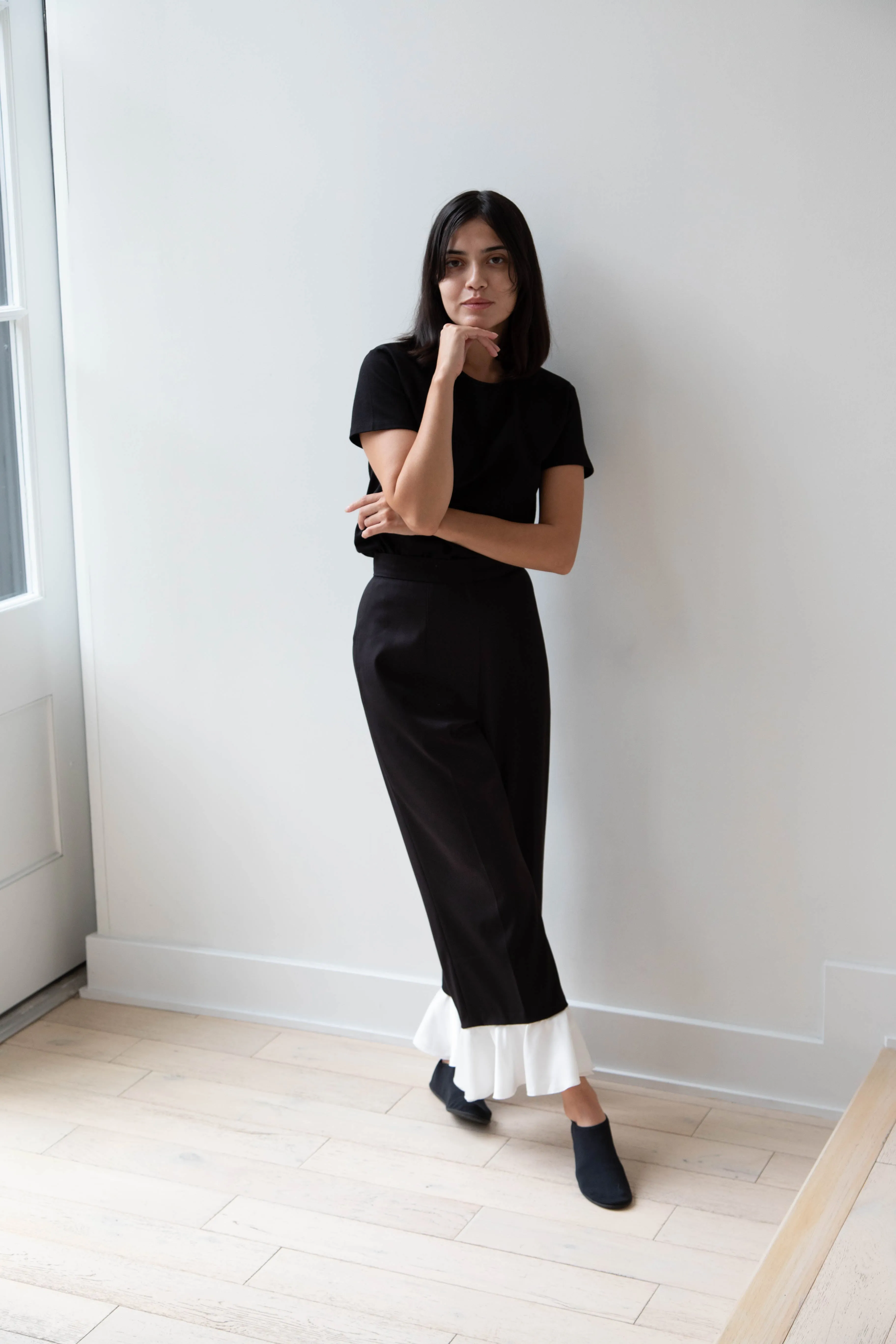 Delegan | Mateo Pants in Black