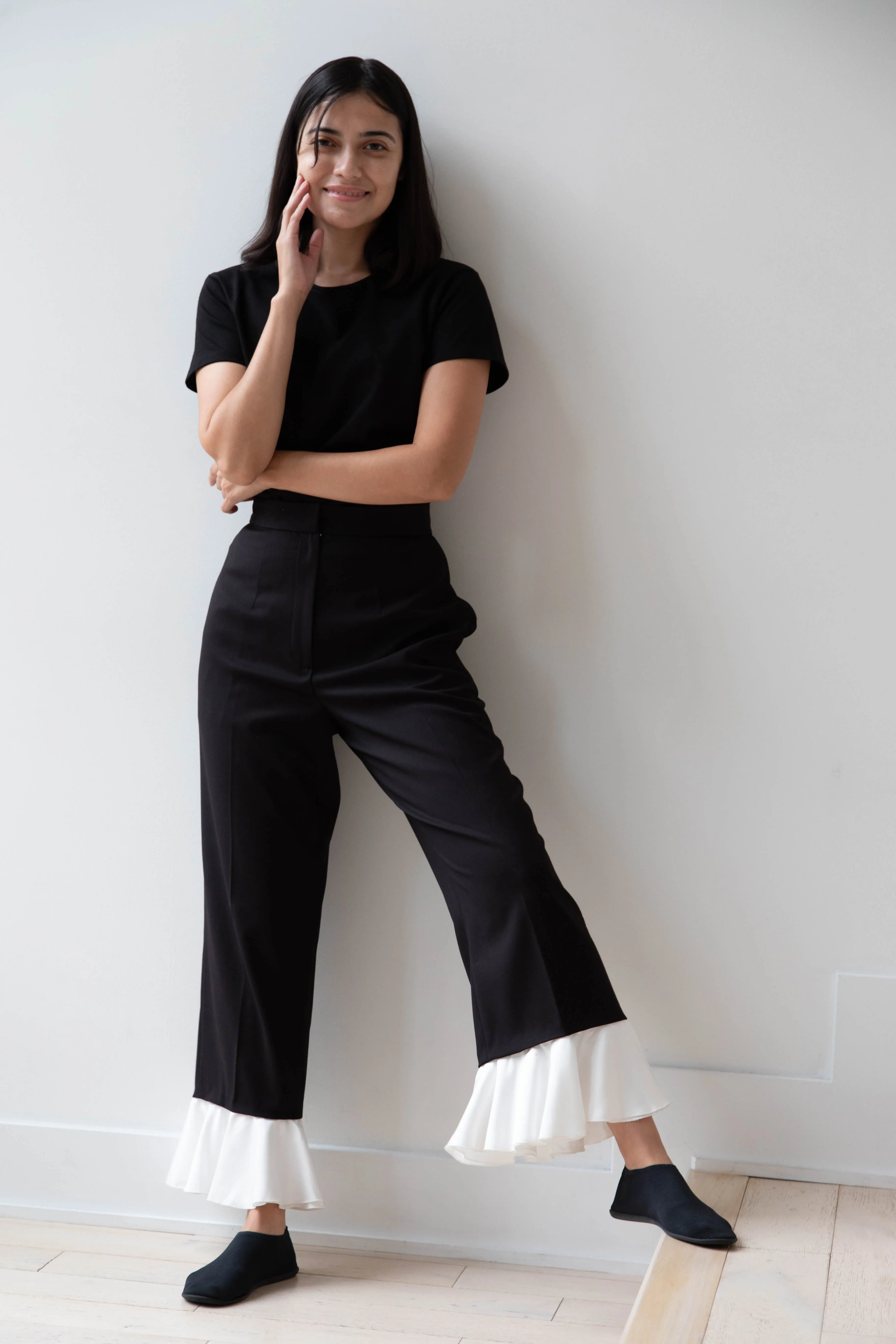 Delegan | Mateo Pants in Black
