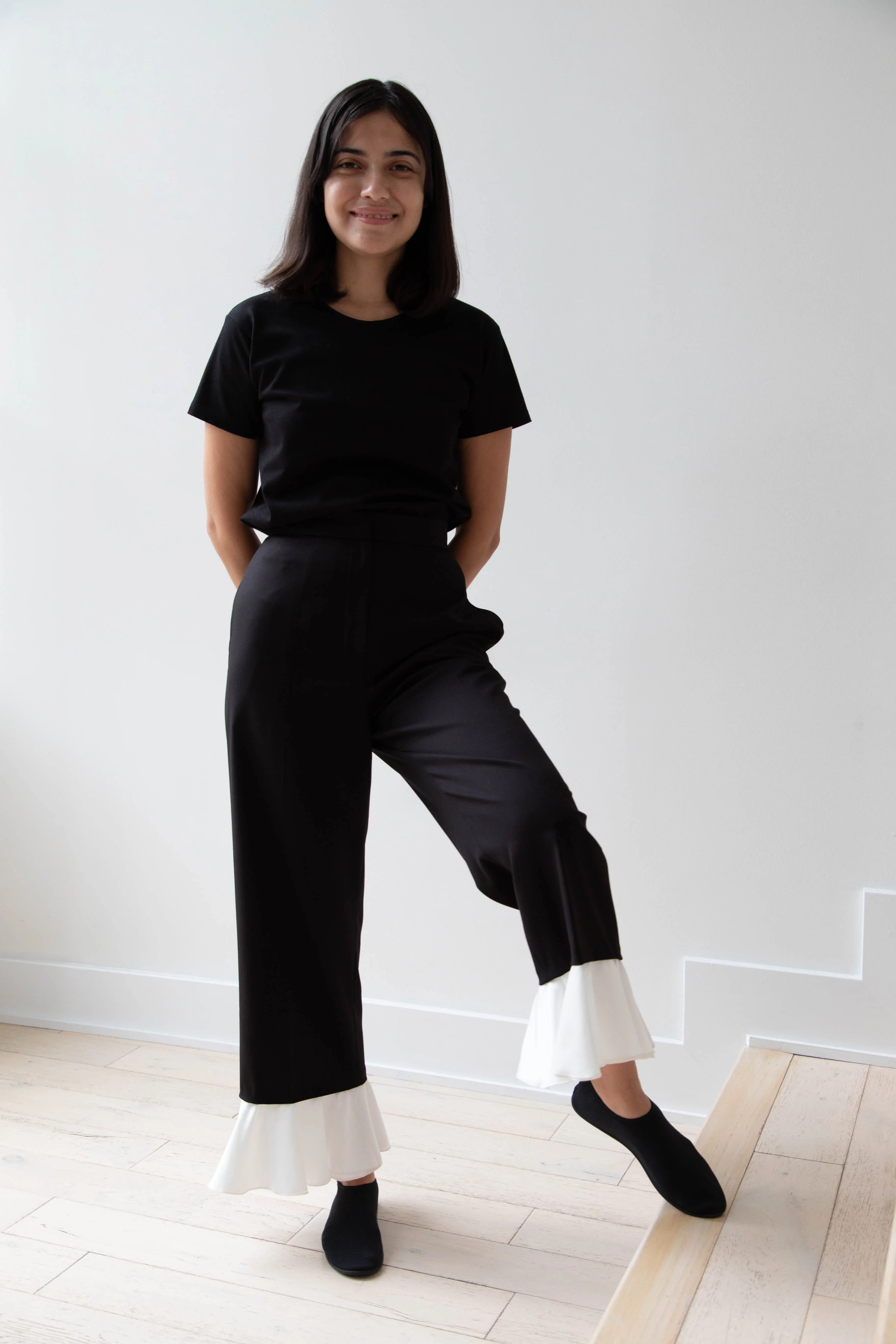 Delegan | Mateo Pants in Black