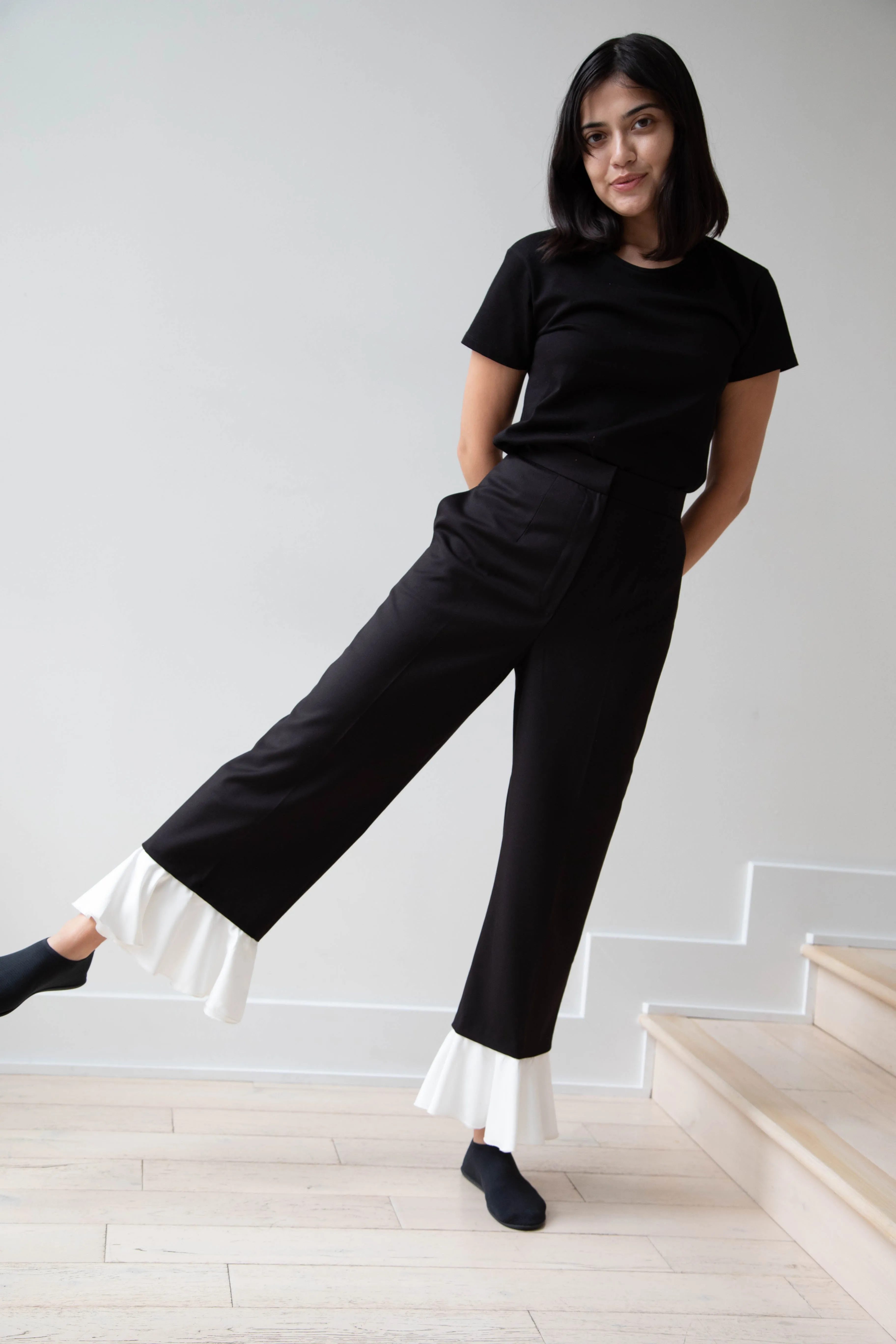 Delegan | Mateo Pants in Black
