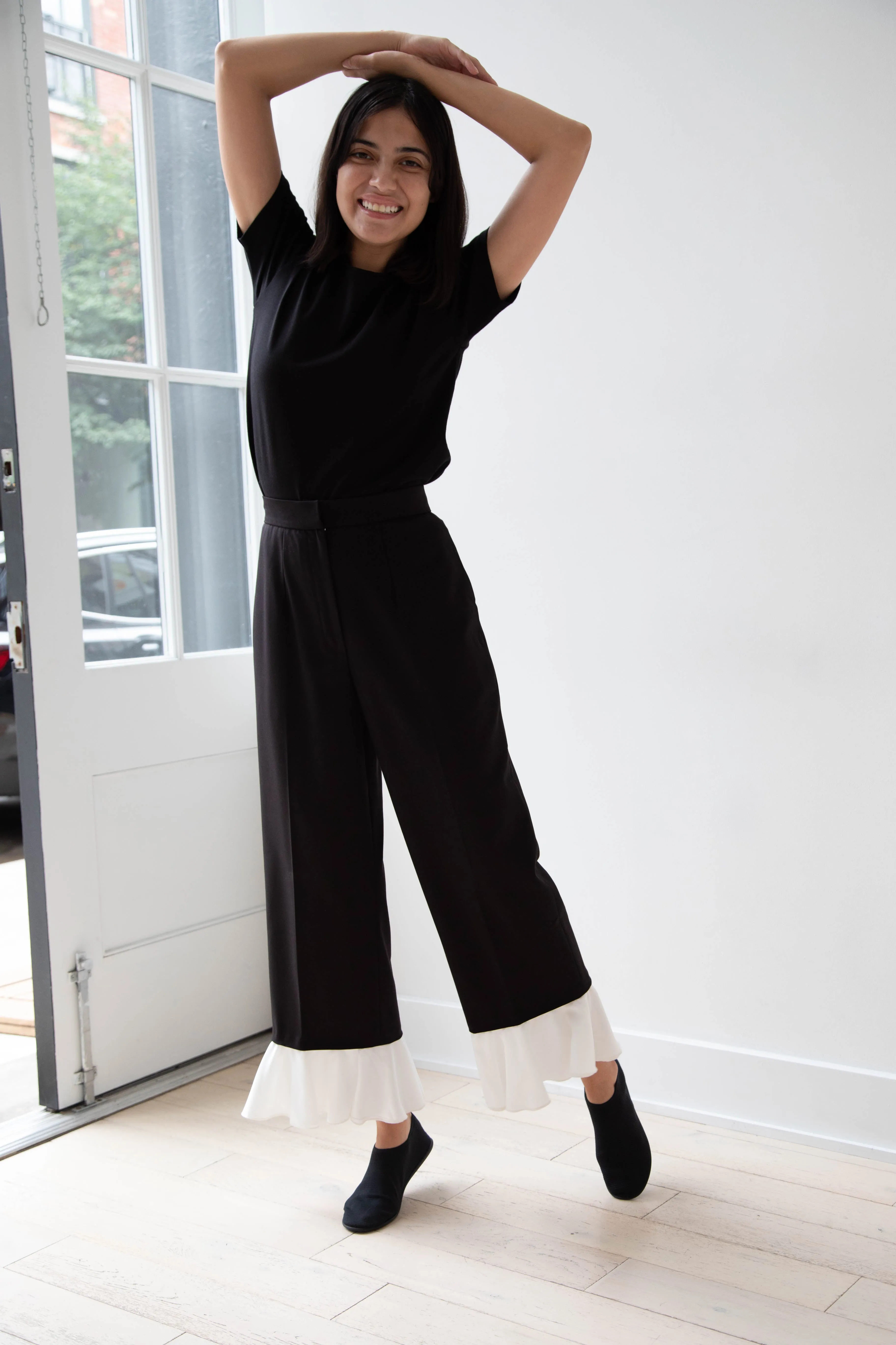 Delegan | Mateo Pants in Black
