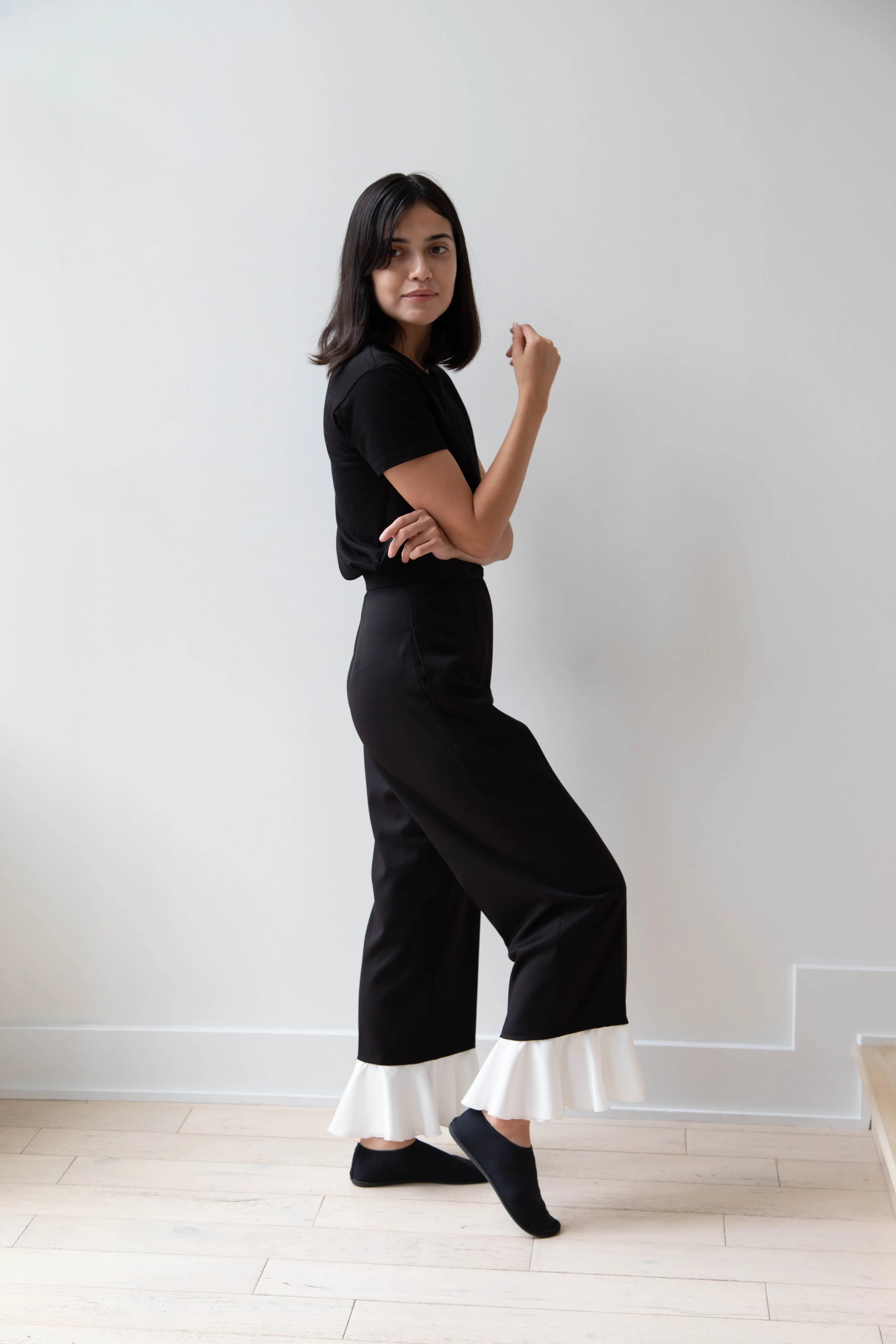 Delegan | Mateo Pants in Black