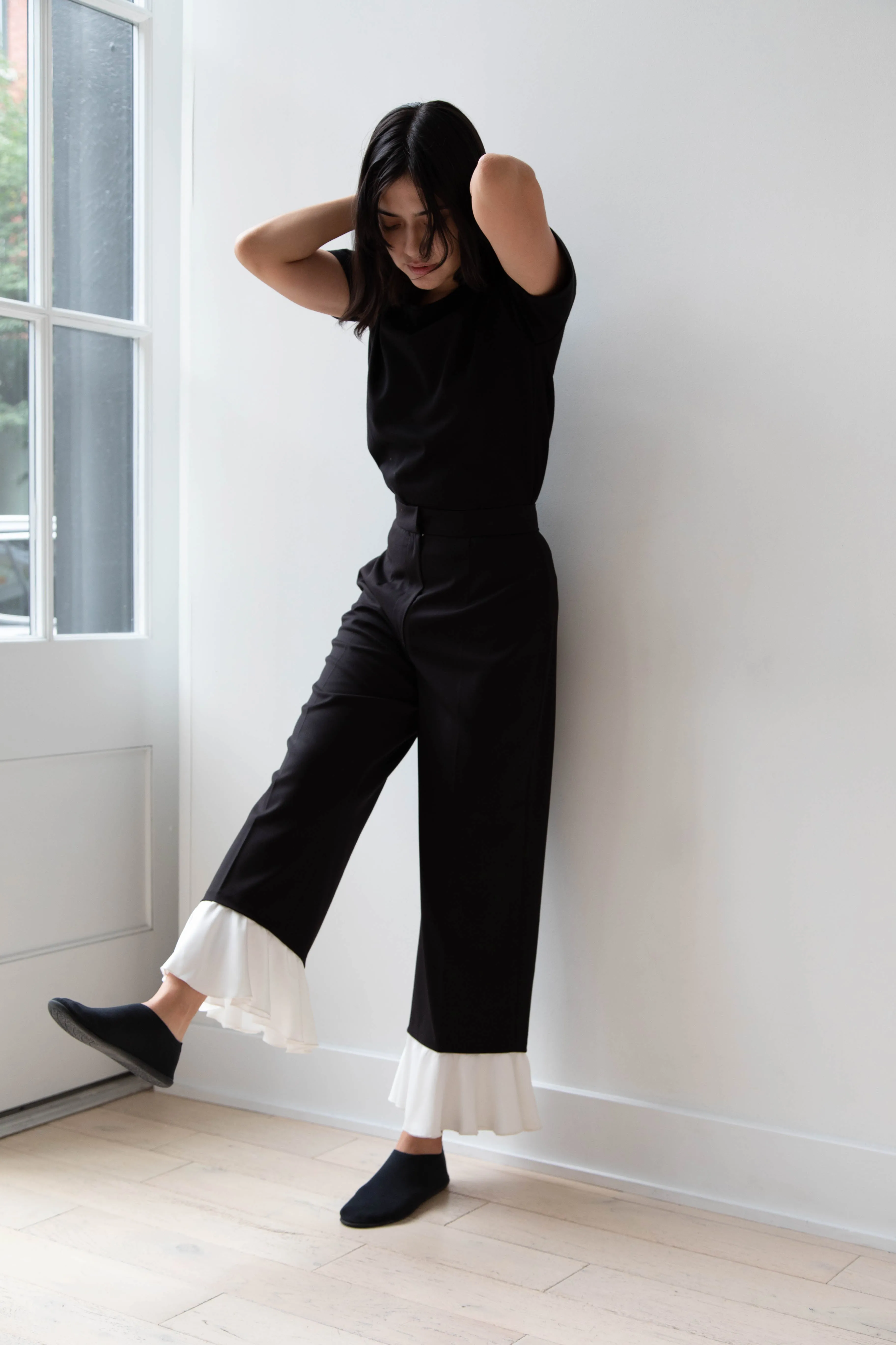 Delegan | Mateo Pants in Black