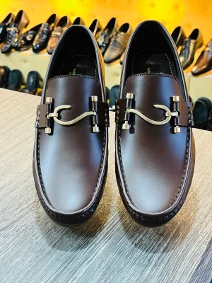 DL - S BROWN LOAFERS