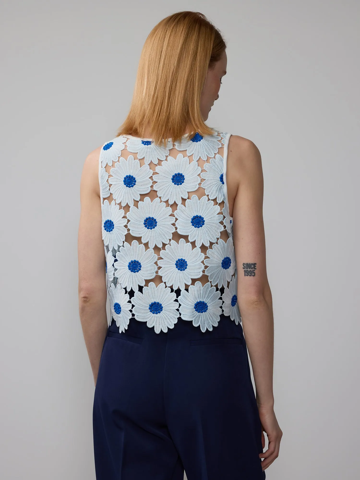 Floral Lace Tank Top