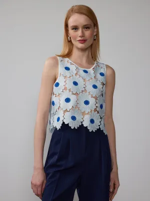 Floral Lace Tank Top