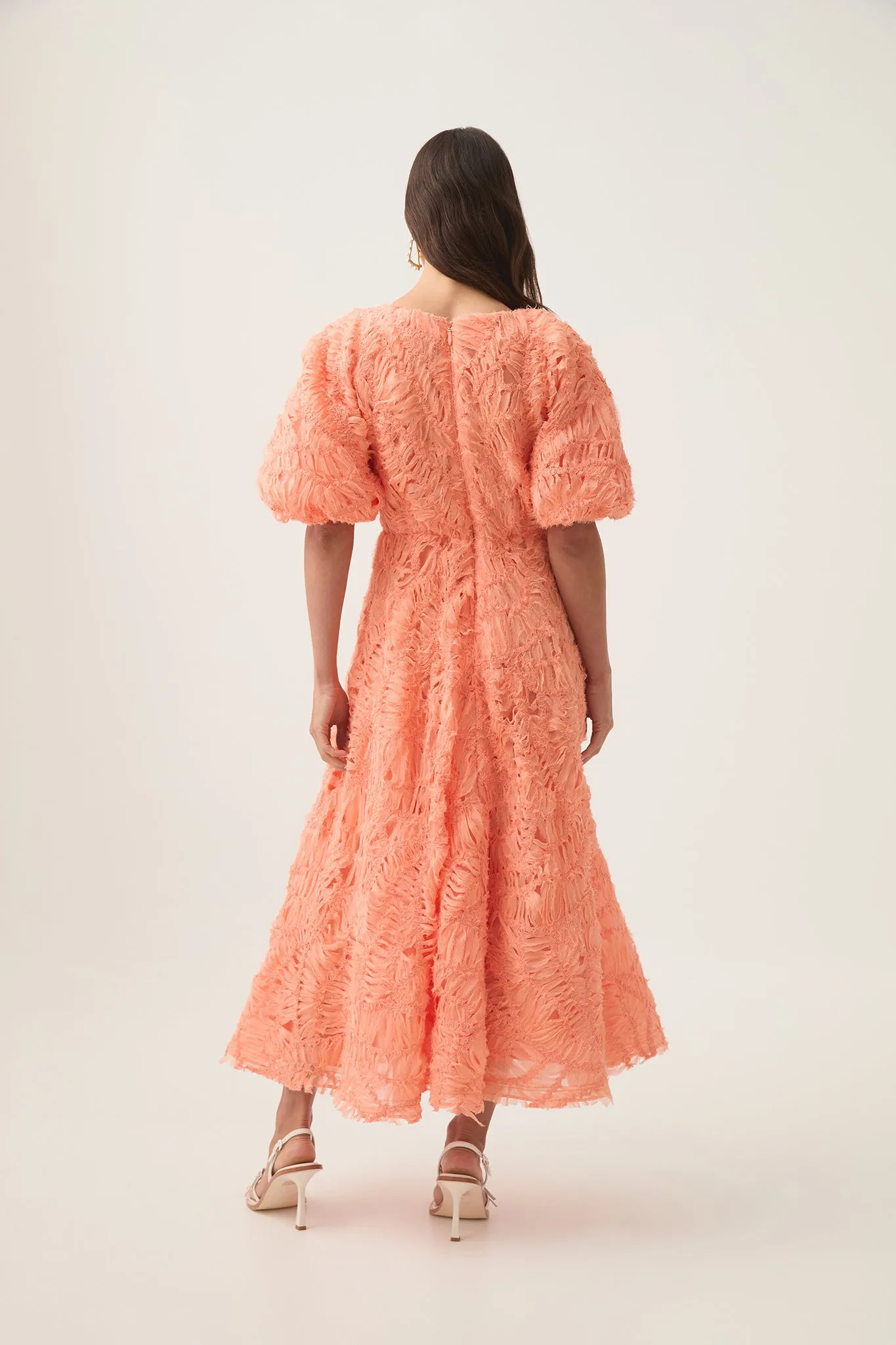 Florential Text Midi Dress