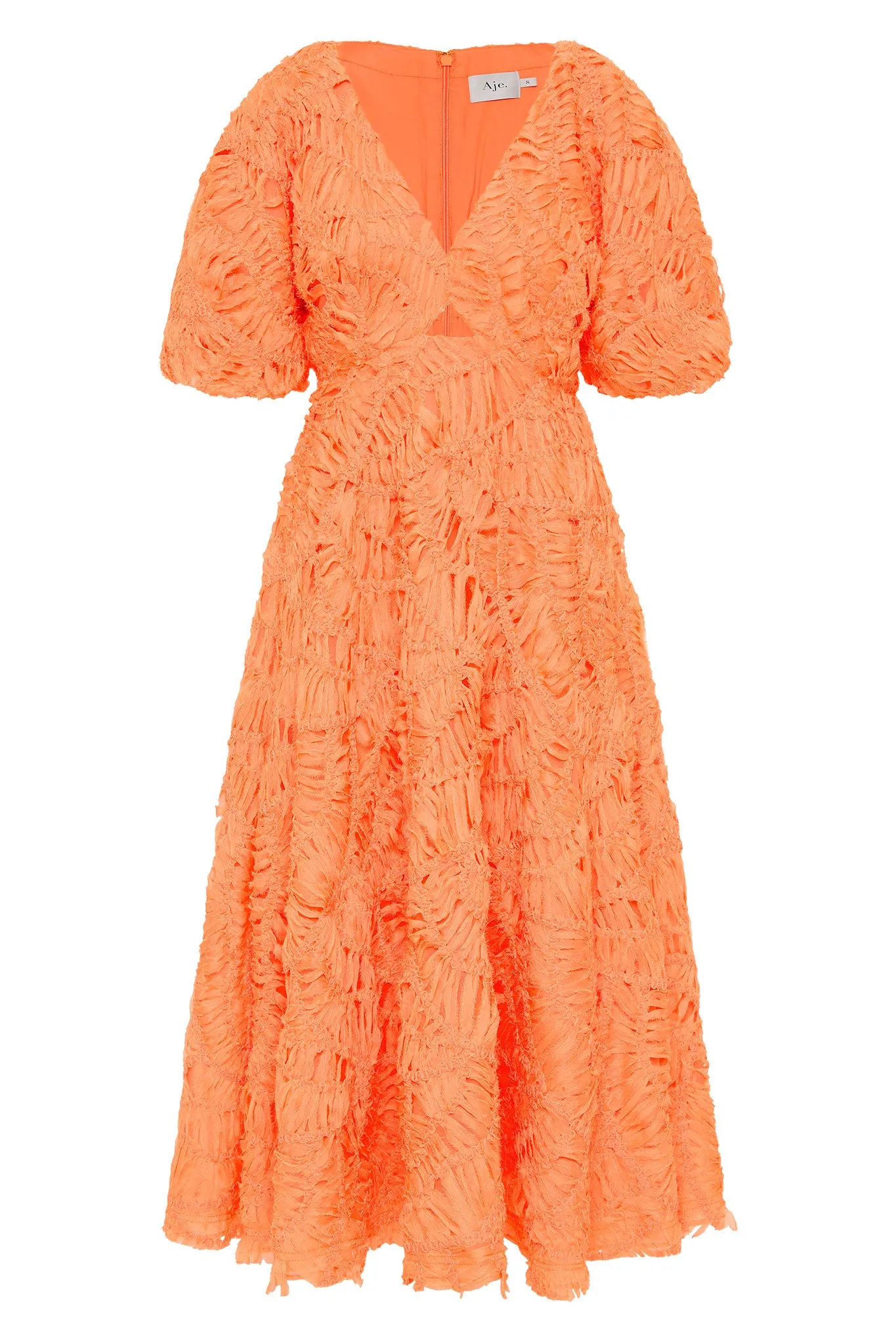 Florential Text Midi Dress