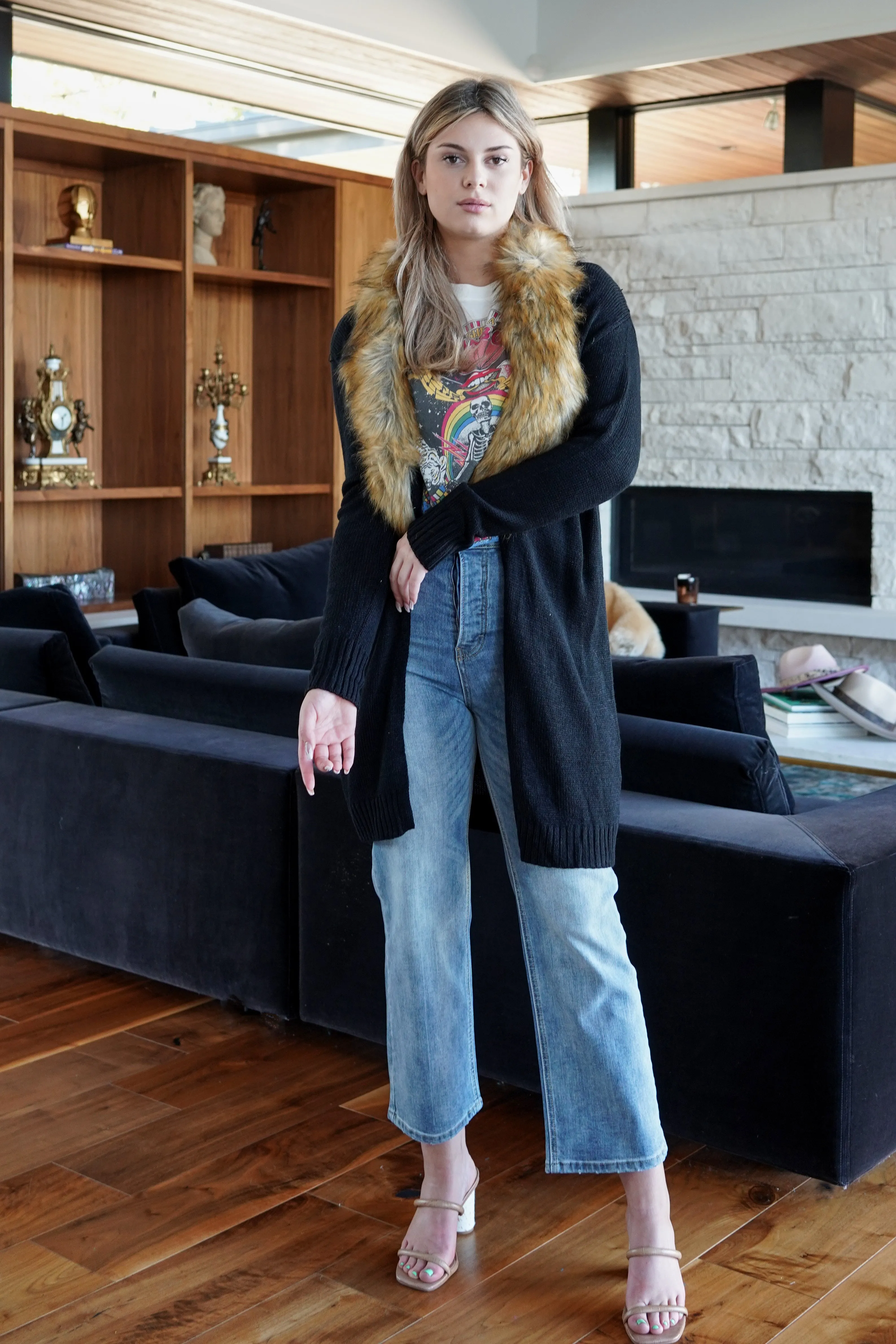Foxy Roxy Sweater Duster