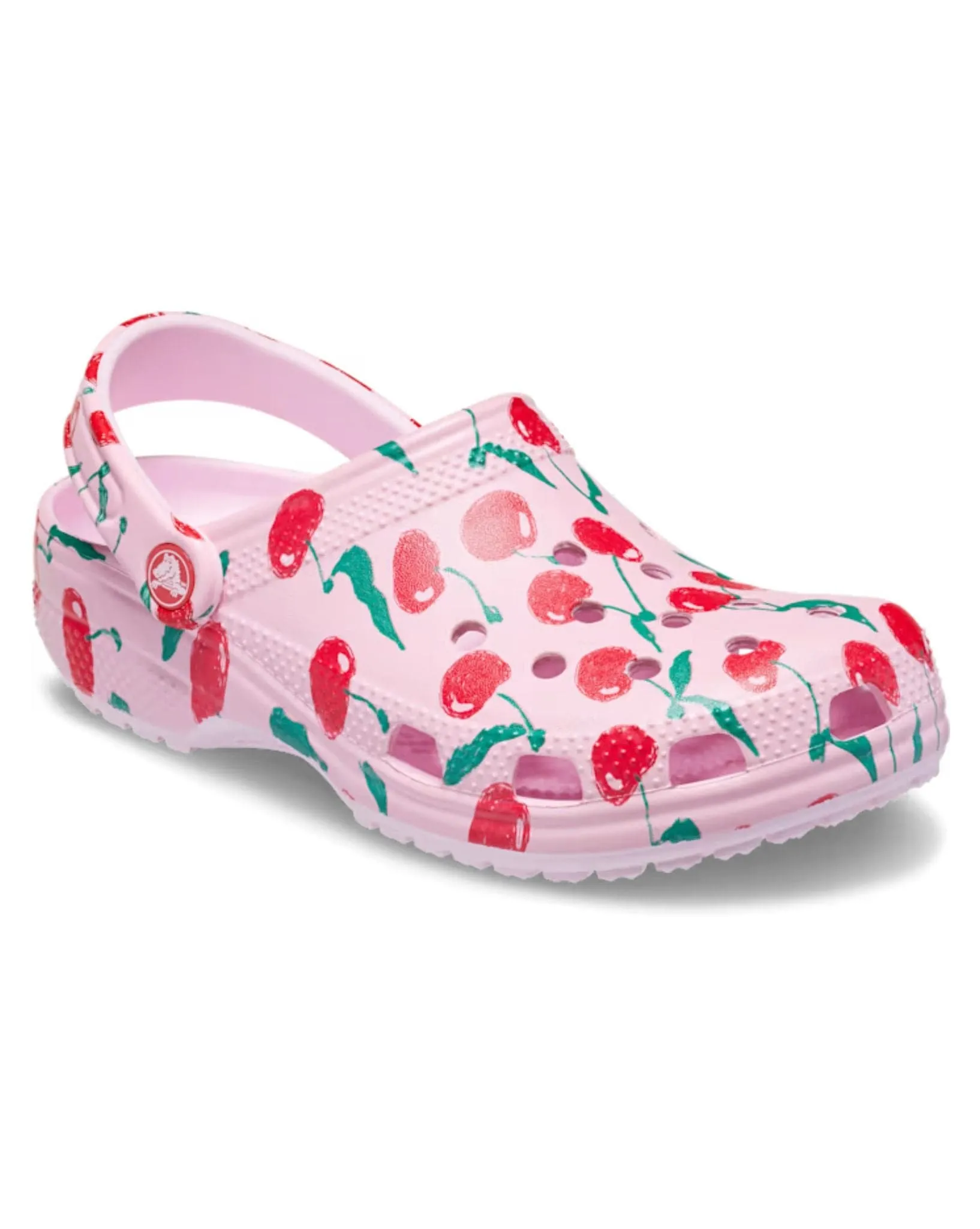 Girls Classic Fresh Fruits Clog - Pink Milk