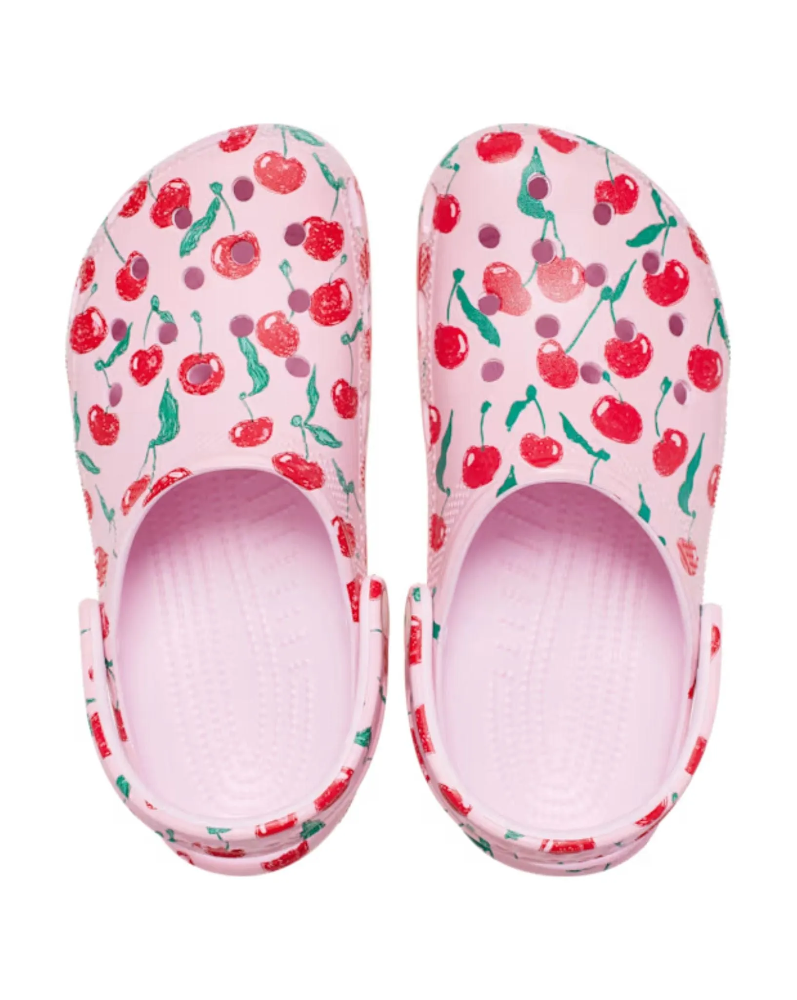 Girls Classic Fresh Fruits Clog - Pink Milk