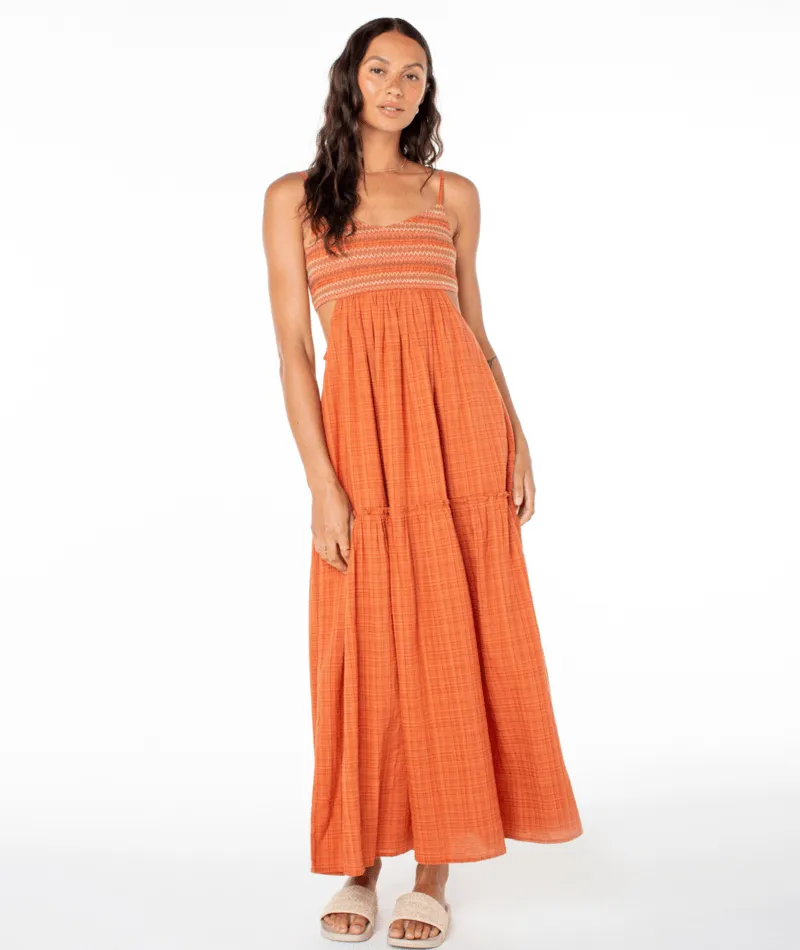Hot Tropics Maxi Solid Dress