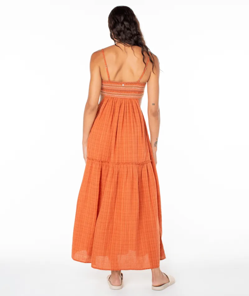 Hot Tropics Maxi Solid Dress