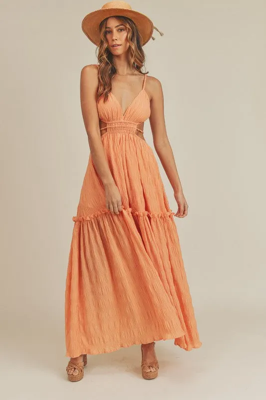 Isidore Cut-out Detail Maxi Dress